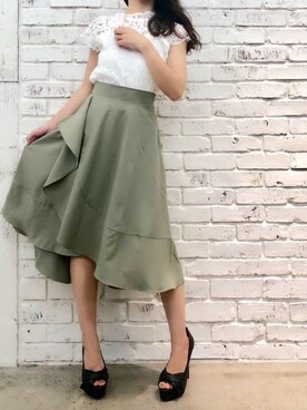 Delyle NOIR STAFFさん(レディース・160cm)の夏コーディネート