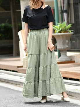 Delyle NOIR STAFFさん(レディース・160cm)の夏コーディネート