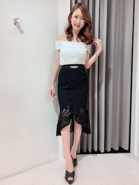 Delyle NOIR STAFFさん（レディース・160cm）の夏コーディネート