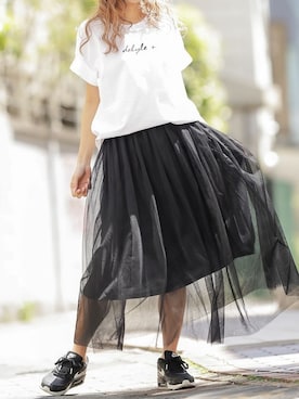 Delyle NOIR STAFFさん（レディース・160cm）の夏コーディネート