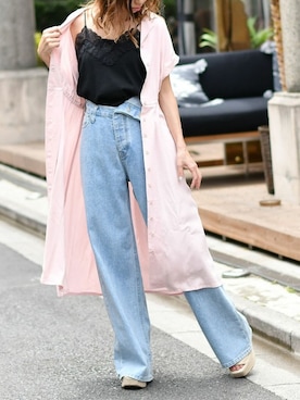 Delyle NOIR STAFFさん（レディース・160cm）の夏コーディネート