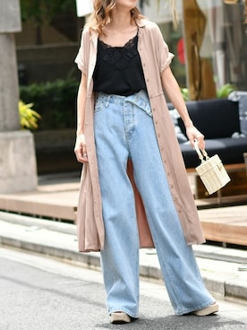 Delyle NOIR STAFFさん（レディース・160cm）の夏コーディネート