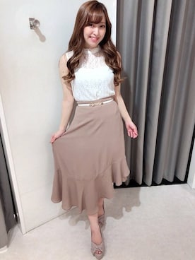 Delyle NOIR STAFFさん（レディース・160cm）の夏コーディネート