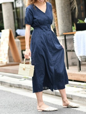 Delyle NOIR STAFFさん(レディース・160cm)の夏コーディネート