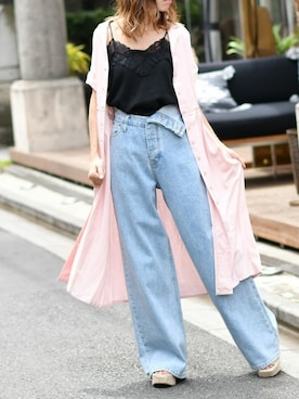 Delyle NOIR STAFFさん（レディース・160cm）の夏コーディネート