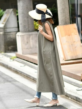 Delyle NOIR STAFFさん(レディース・160cm)の夏コーディネート