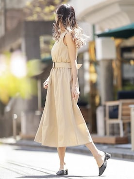 Delyle NOIR STAFFさん（レディース・160cm）の夏コーディネート