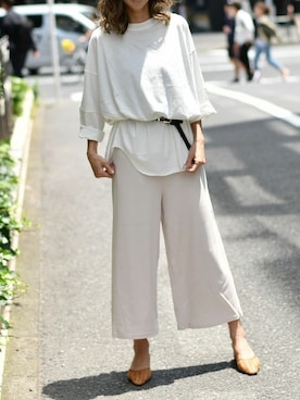 Delyle NOIR STAFFさん（レディース・160cm）の夏コーディネート