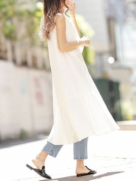 Delyle NOIR STAFFさん（レディース・160cm）の夏コーディネート