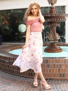 Delyle NOIR STAFFさん（レディース・160cm）の夏コーディネート