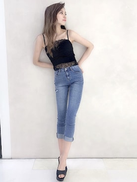 Delyle NOIR STAFFさん（レディース・160cm）の夏コーディネート