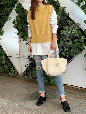 Delyle NOIR STAFFさん（レディース・160cm）の夏コーディネート