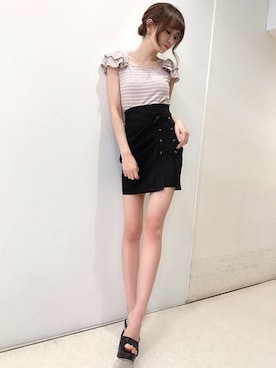 Delyle NOIR STAFFさん(レディース・160cm)の夏コーディネート