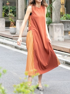 Delyle NOIR STAFFさん（レディース・160cm）の夏コーディネート