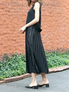 Delyle NOIR STAFFさん（レディース・160cm）の夏コーディネート