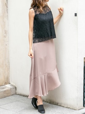 Delyle NOIR STAFFさん(レディース・160cm)の夏コーディネート