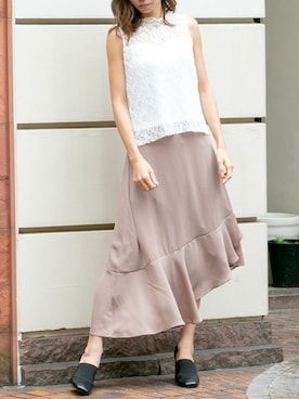 Delyle NOIR STAFFさん(レディース・160cm)の夏コーディネート