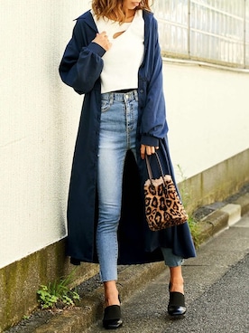 Delyle NOIR STAFFさん（レディース・160cm）の秋コーディネート