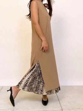 「DELYLE（デイライル）のアイテム」を使った、Delyle NOIR STAFFさん（レディース・160cm）の秋コーディネート