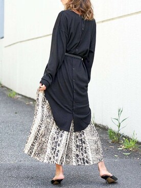 Delyle NOIR STAFFさん（レディース・160cm）の秋コーディネート