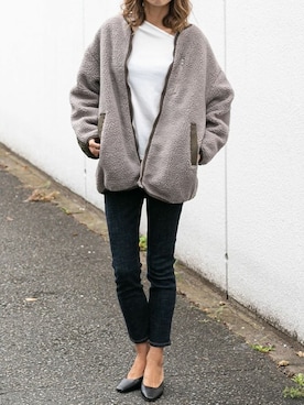 「DelyleNOIR」｜Delyle NOIR STAFFさん（レディース・160cm）の秋コーディネート