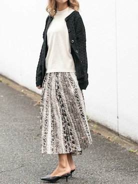 Delyle NOIR STAFFさん（レディース・160cm）の秋コーディネート