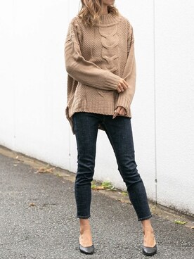 Delyle NOIR STAFFさん（レディース・160cm）の秋コーディネート