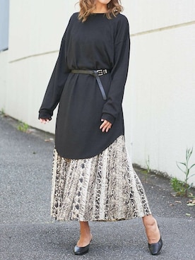 Delyle NOIR STAFFさん（レディース・160cm）の秋コーディネート