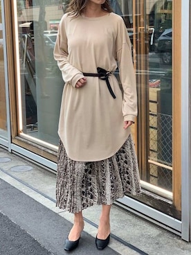 Delyle NOIR STAFFさん（レディース・160cm）の秋コーディネート