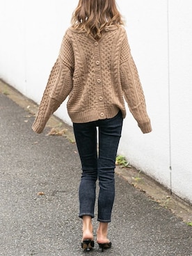 「DELYLE（デイライル）のアイテム」を使った、Delyle NOIR STAFFさん（レディース・160cm）の秋コーディネート