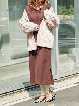 Delyle NOIR STAFFさん（レディース・160cm）の秋コーディネート