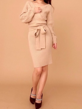 Delyle NOIR STAFFさん（レディース・160cm）の冬コーディネート