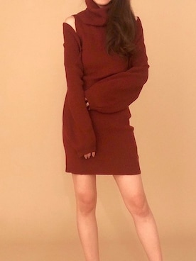 Delyle NOIR STAFFさん（レディース・160cm）の冬コーディネート