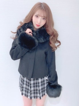 Delyle NOIR STAFFさん（レディース・160cm）の冬コーディネート