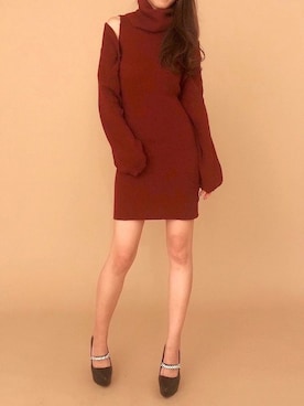 Delyle NOIR STAFFさん（レディース・160cm）の冬コーディネート