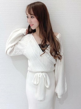 「DelyleNOIR」｜Delyle NOIR STAFFさん（レディース・160cm）の冬コーディネート