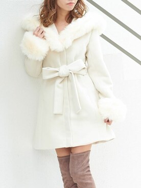 Delyle NOIR STAFFさん（レディース・160cm）の冬コーディネート