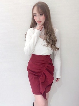 Delyle NOIR STAFFさん（レディース・160cm）の冬コーディネート