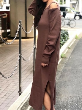 Delyle NOIR STAFFさん（レディース・160cm）の冬コーディネート