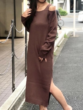 Delyle NOIR STAFFさん（レディース・160cm）の冬コーディネート