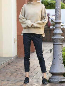 Delyle NOIR STAFFさん(レディース・160cm)の冬コーディネート