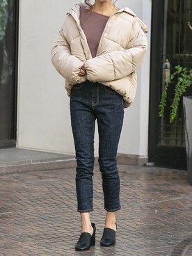 Delyle NOIR STAFFさん(レディース・160cm)の冬コーディネート