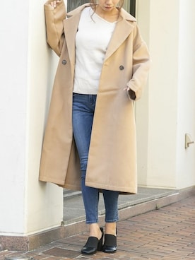 Delyle NOIR STAFFさん（レディース・160cm）の冬コーディネート