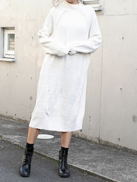 Delyle NOIR STAFFさん（レディース・160cm）の冬コーディネート