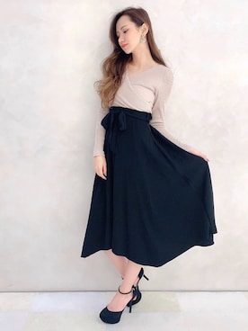 Delyle NOIR STAFFさん（レディース・160cm）の冬コーディネート