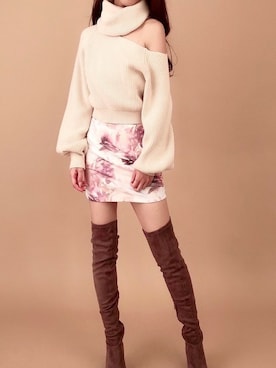 Delyle NOIR STAFFさん（レディース・160cm）の冬コーディネート