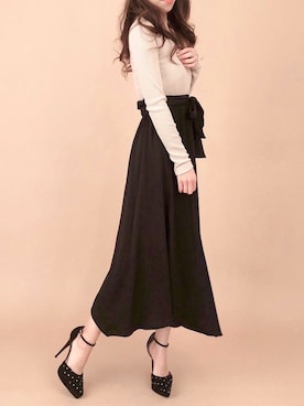 Delyle NOIR STAFFさん（レディース・160cm）の冬コーディネート