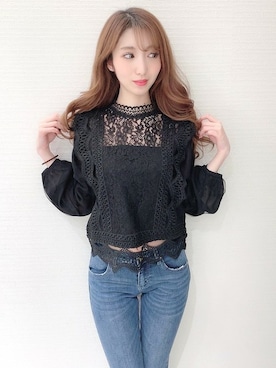 Delyle NOIR STAFFさん（レディース・160cm）の冬コーディネート