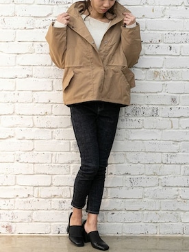 Delyle NOIR STAFFさん（レディース・160cm）の冬コーディネート