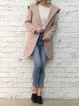 「DELYLE（デイライル）のアイテム」を使った、Delyle NOIR STAFFさん（レディース・160cm）の冬コーディネート